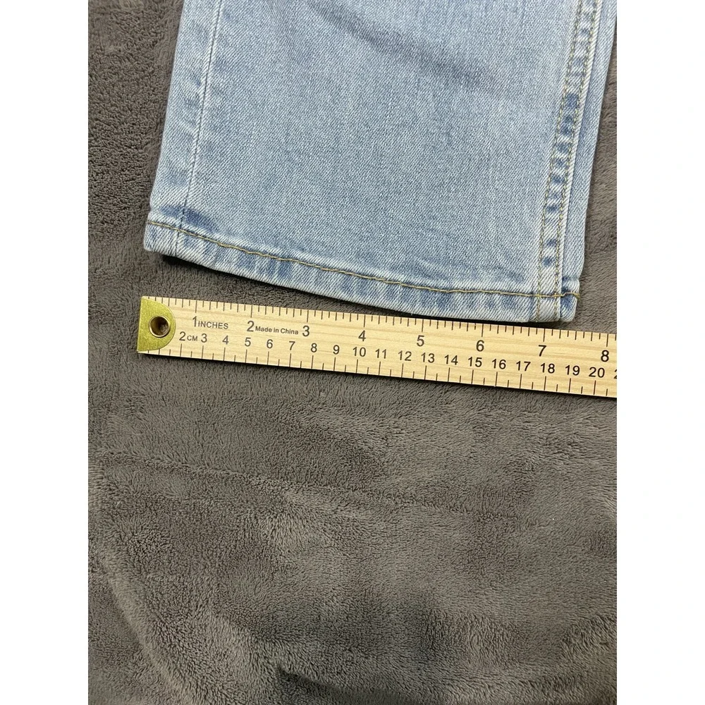 Levi's 514 Straight Fit Jeans 29x30 Light Wash Blue‎ Denim Stretch